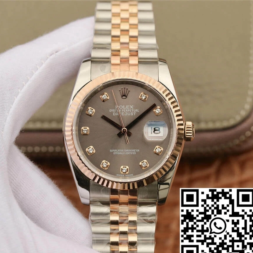116231 Factory Dial GM Rolex Datejust Diamond-set 1110